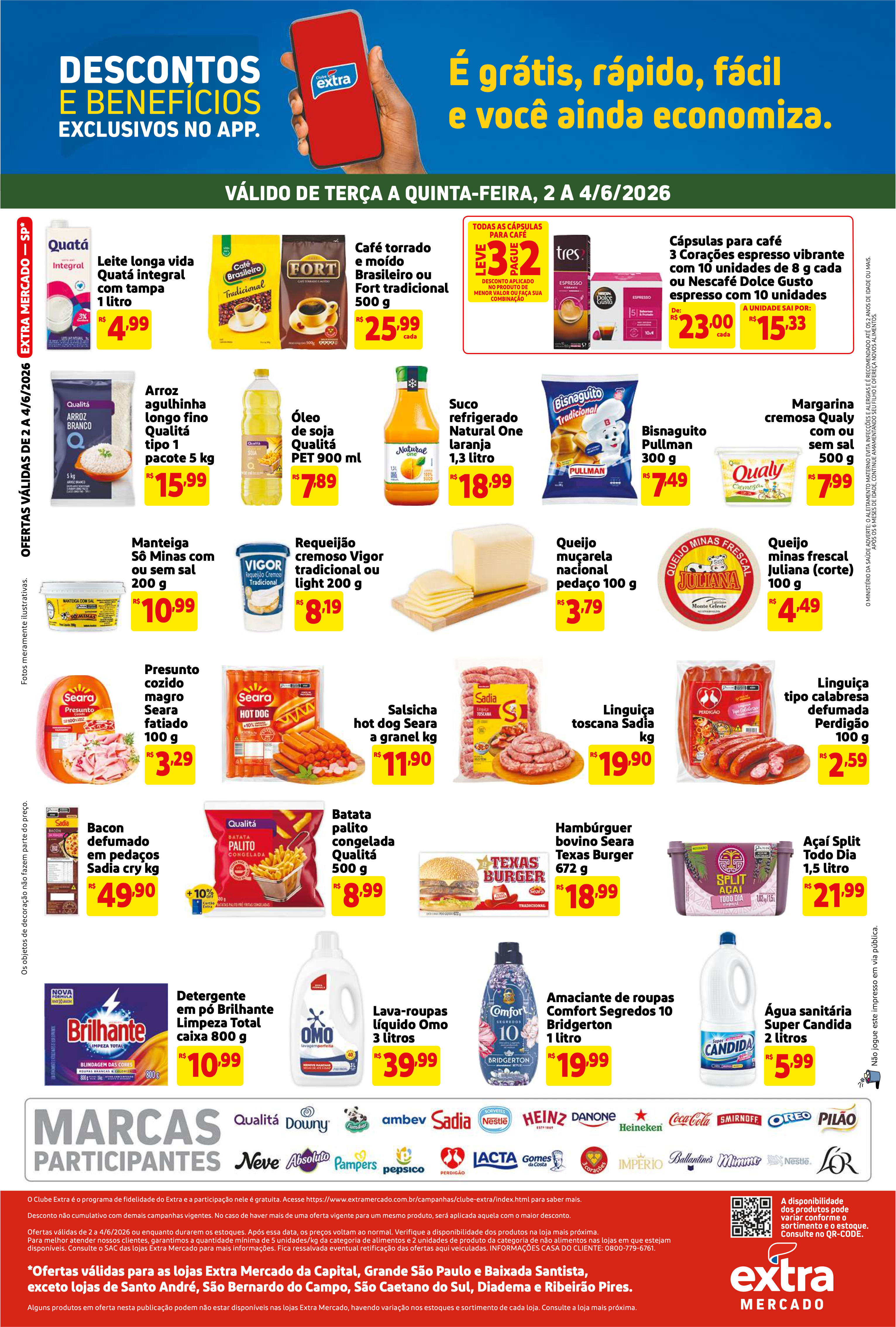 Terça, Quarta e Quinta Extra